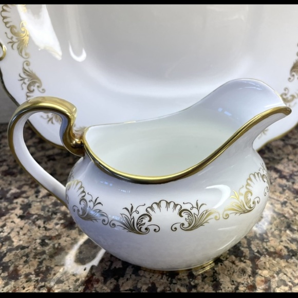 LouisXV “Breakfast For Two” service  by Aynsley, John. Fine bone china. England - Picture 11 of 17